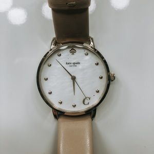 Kate Spade “C” Initial Watch